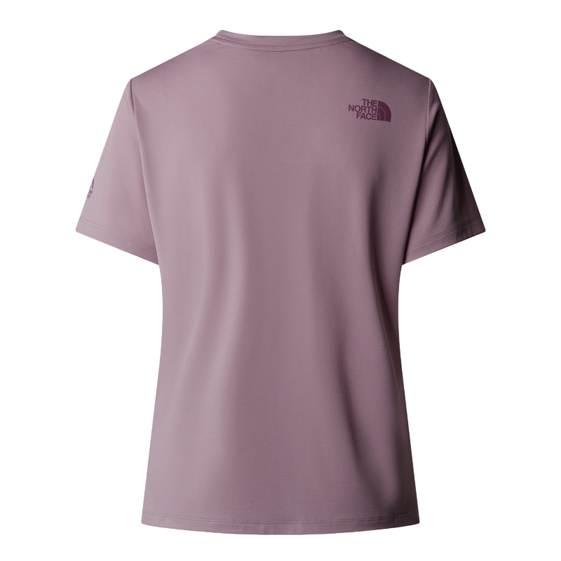 The North Face maglietta manica corta da donna Mountain Athletics Flex NF0A89443OX viola