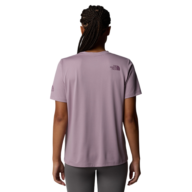 The North Face maglietta manica corta da donna Mountain Athletics Flex NF0A89443OX viola
