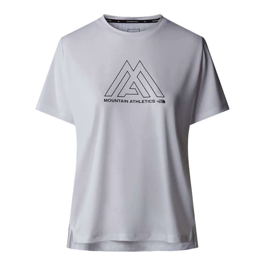 The North Face maglietta manica corta da donna Mountain Athletics Flex NF0A8944FN4 bianco