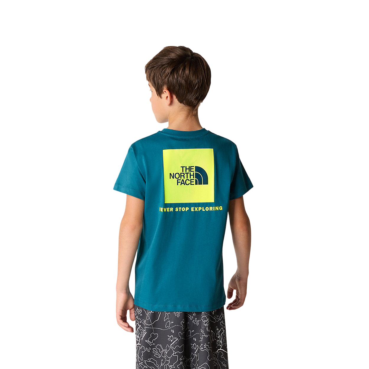 The North Face maglietta manica corta da ragazzo Redbox NF0A87T5YAO
blu muschio giallo limone