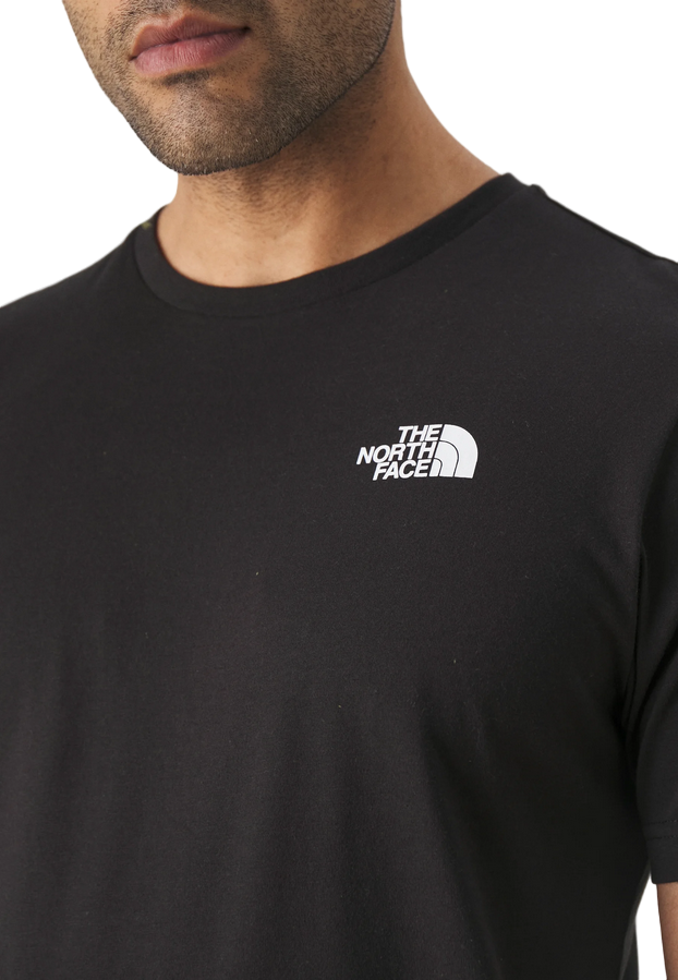 The North Face maglietta manica corta da uomo Redbox NF0A87NPYQI1 nero smeraldo