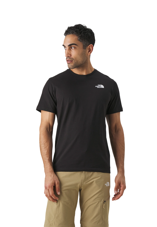 The North Face maglietta manica corta da uomo Redbox NF0A87NPYQI1 nero smeraldo