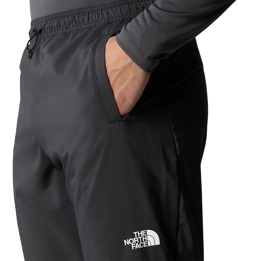 The North Face pantalone sportivo da uomo Wind Track NF0A87J60C5 grigio asfalto