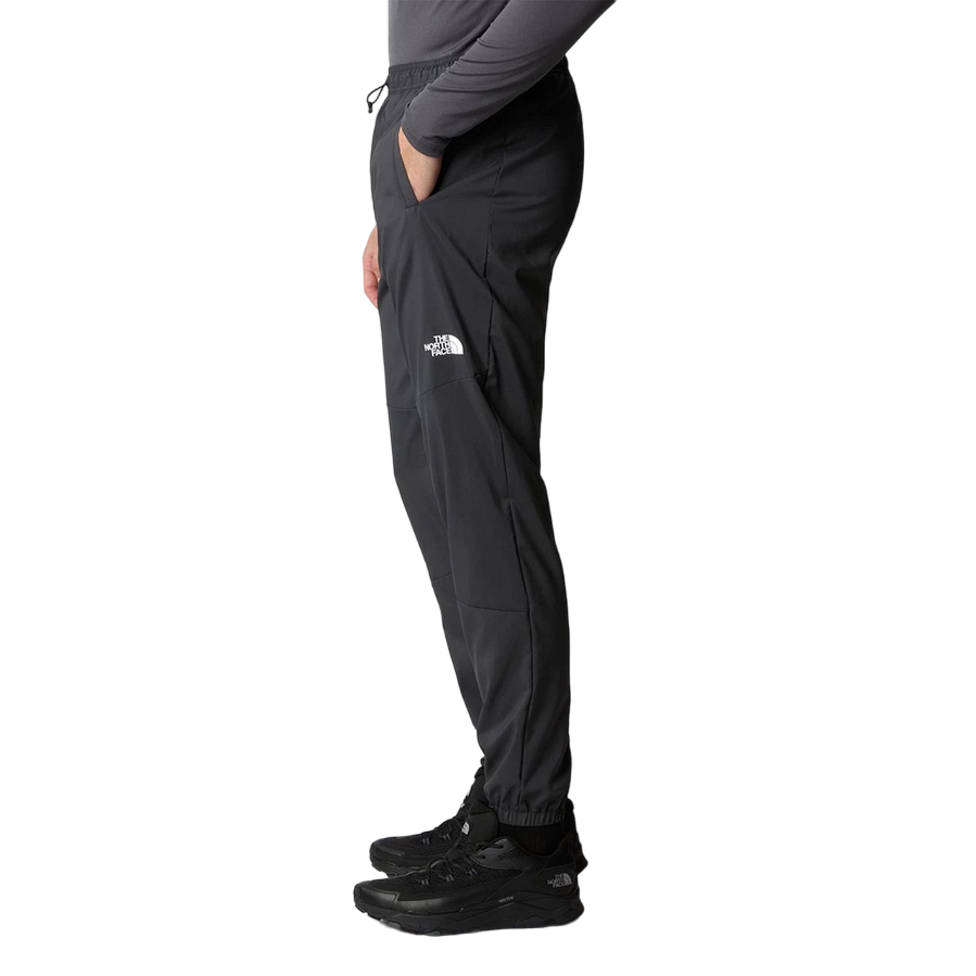The North Face pantalone sportivo da uomo Wind Track NF0A87J60C5 grigio asfalto