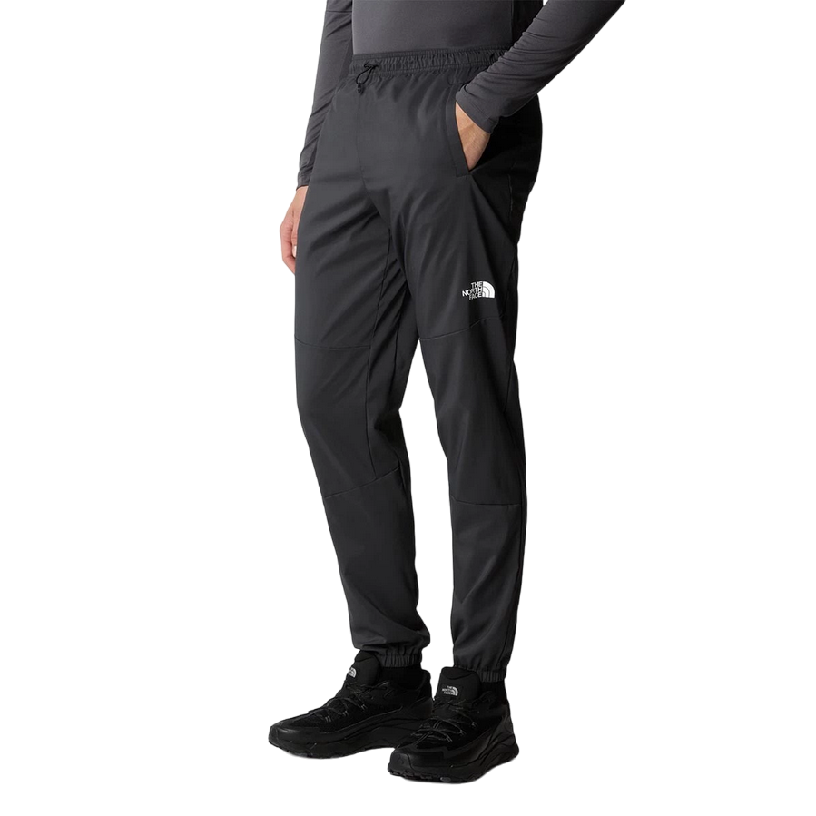The North Face pantalone sportivo da uomo Wind Track NF0A87J60C5 grigio asfalto