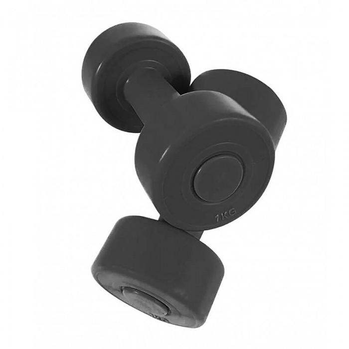 TheWay Fitness Set coppia Manubri 12Kg con Supporto FIT-ADB12 3 coppie manubri da 1kg-2kg e 3kg