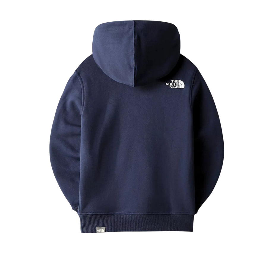 The North Face Felpa con cappuccio da ragazzi Teens Box P O Hood NF0A7X568K21 summit navy
