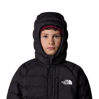 The North Face Giacca reversibile Perrito da ragazzo NF0A88TWW00 nero-grigio particolare cappuccio
