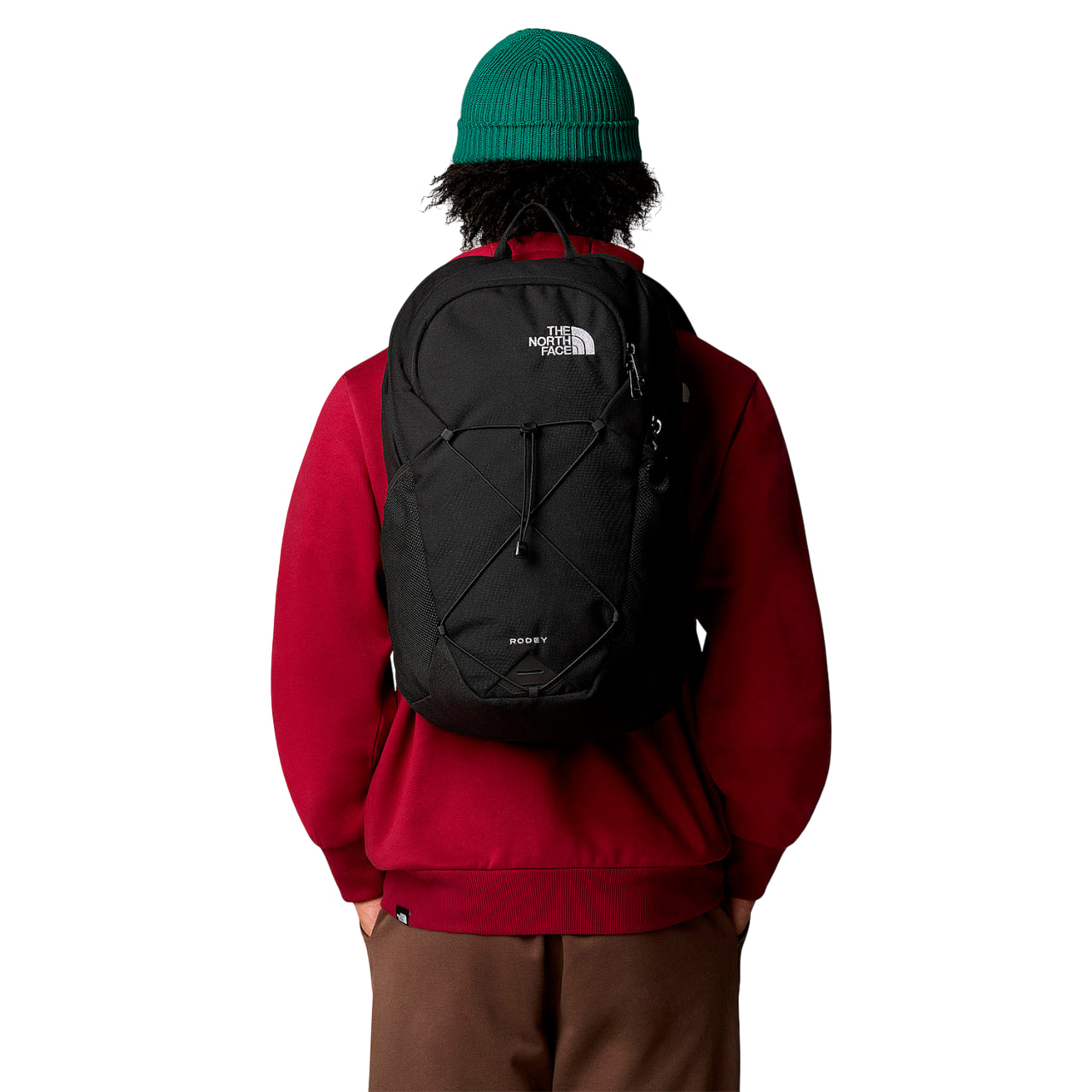 The North Face Zaino outdoor Unisex adulto NF0A3KVC4K0 nero indossato
