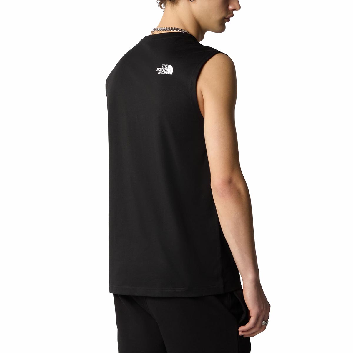 The North Face canotta da uomo Simple Dome NF0A87R3JK3 nero