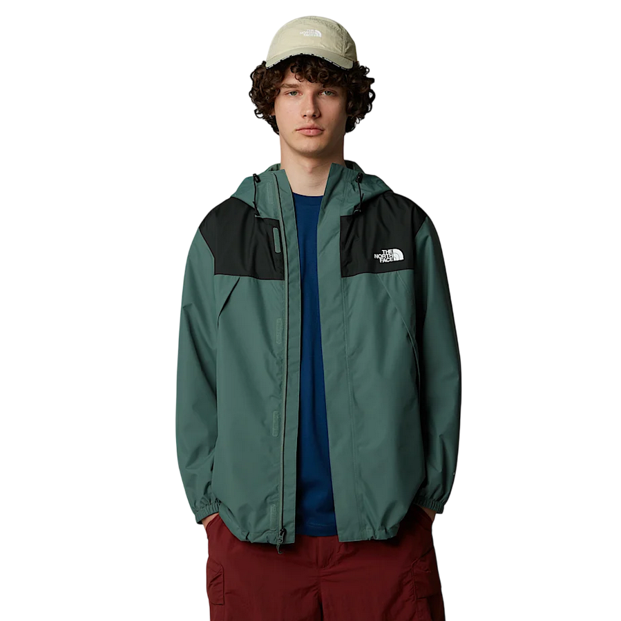 The North Face giacca con cappuccio da uomo Antora NF0ATQEYLFW verde-nero