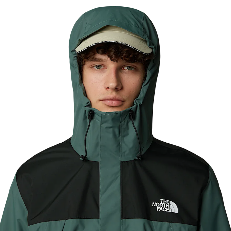 The North Face giacca con cappuccio da uomo Antora NF0ATQEYLFW verde-nero