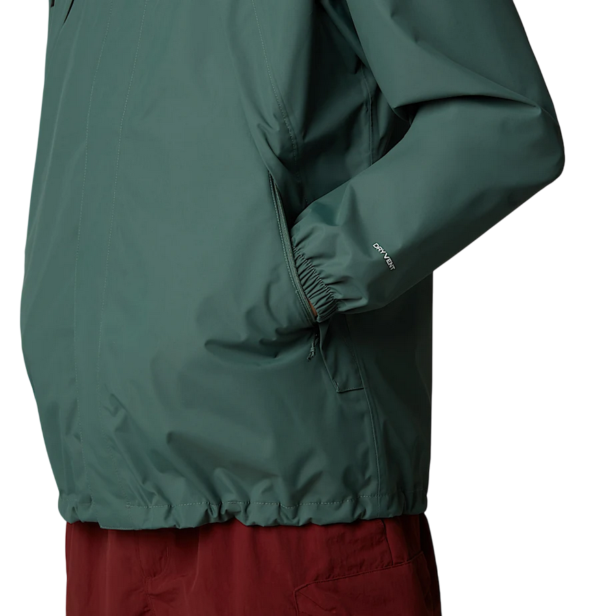 The North Face giacca con cappuccio da uomo Antora NF0ATQEYLFW verde-nero