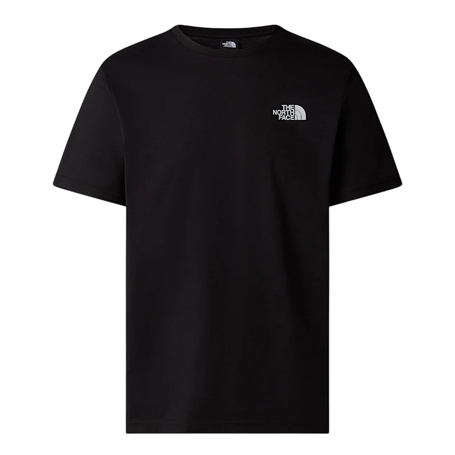 The North Face maglietta manica corta da uomo Box NSE NF0A87NPJK3 nero