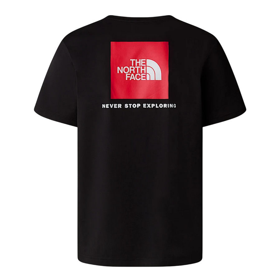 The North Face maglietta manica corta da uomo Box NSE NF0A87NPJK3 nero