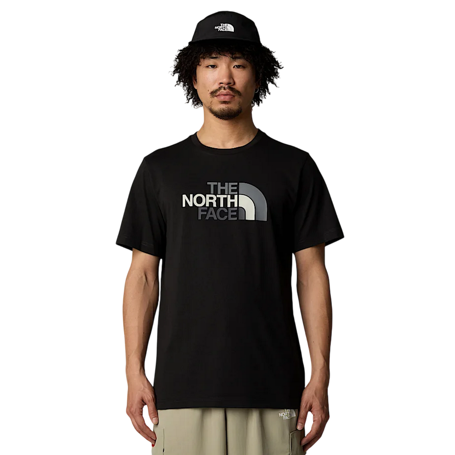 The North Face maglietta manica corta da uomo Easy NF0A8A6CJK3 nero