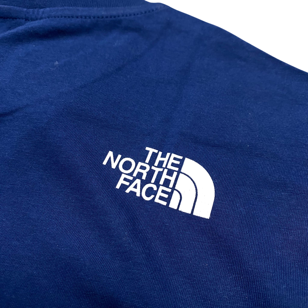 The North Face maglietta manica corta da uomo Mountain Line NF0A87NTD1R1M blu