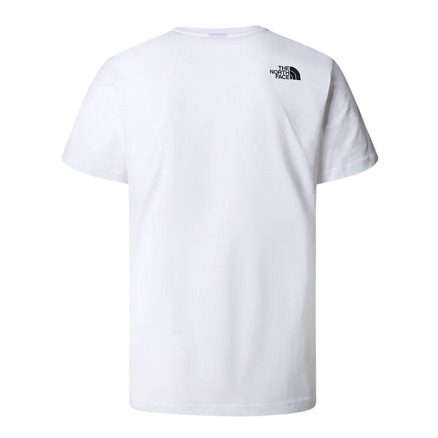 The North Face maglietta manica corta da uomo Never Stop Exploring NF0A87NSFN4 bianco