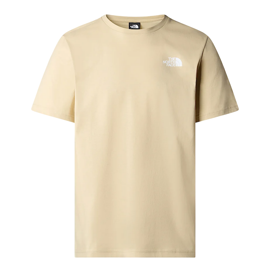 The North Face maglietta manica corta da uomo Redbox NF0A87NP3X4 ghiaia