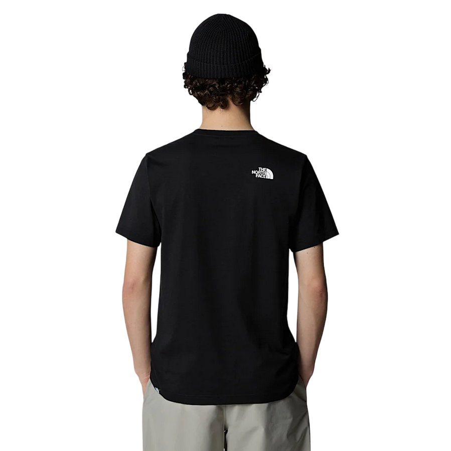 The North Face maglietta manica corta da uomo Simple Dome NF0A87NGJK3 nero