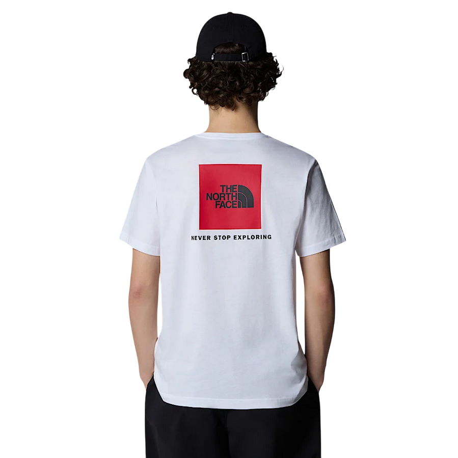 The North Face maglietta manica corta da uomo Simple Dome NF0A87NPFN4 bianco