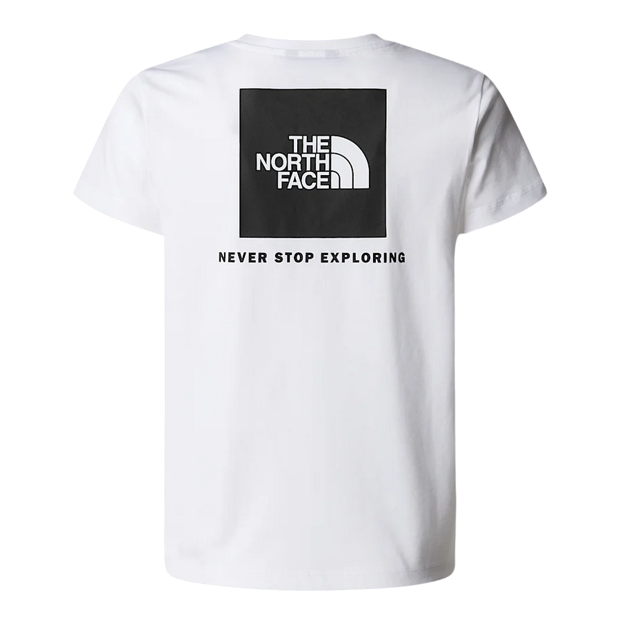 The North Face maglietta manica corta junior Box NSE NF0A89VTFN4 bianco