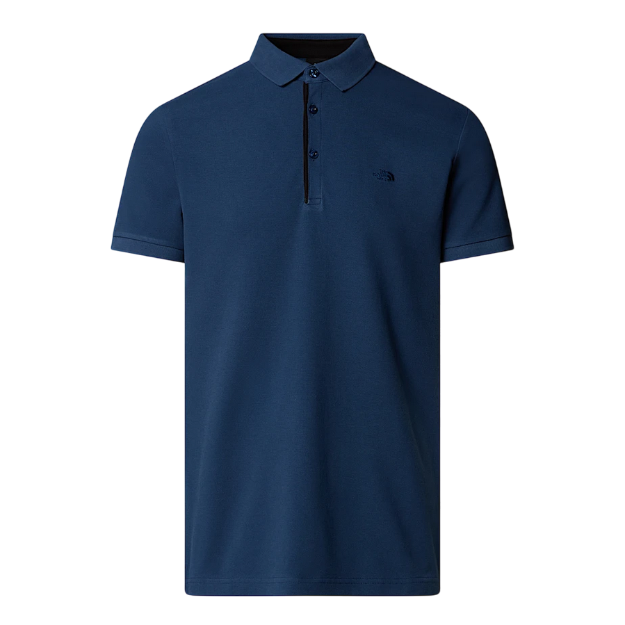 The North Face polo Premium Slim da uomo NF0A8C1NHDC blu