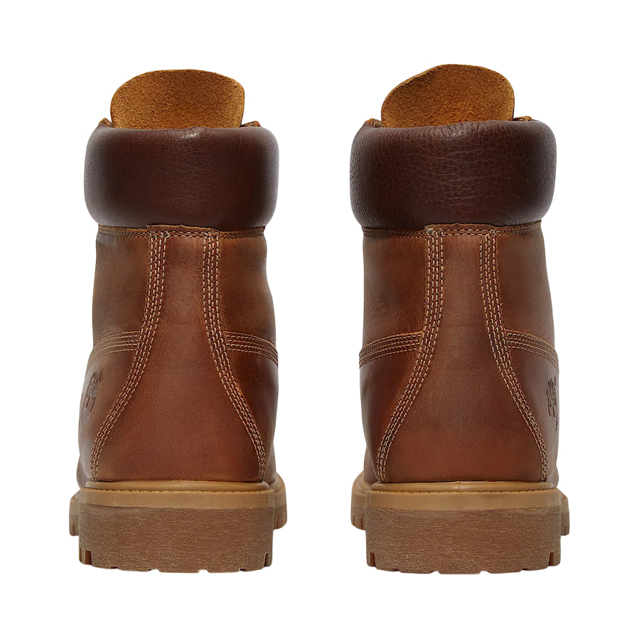 Timberland Stivale Impermeabile Timberland Premium 6-Inch da Uomo TB127094214 marrone vista da dietro