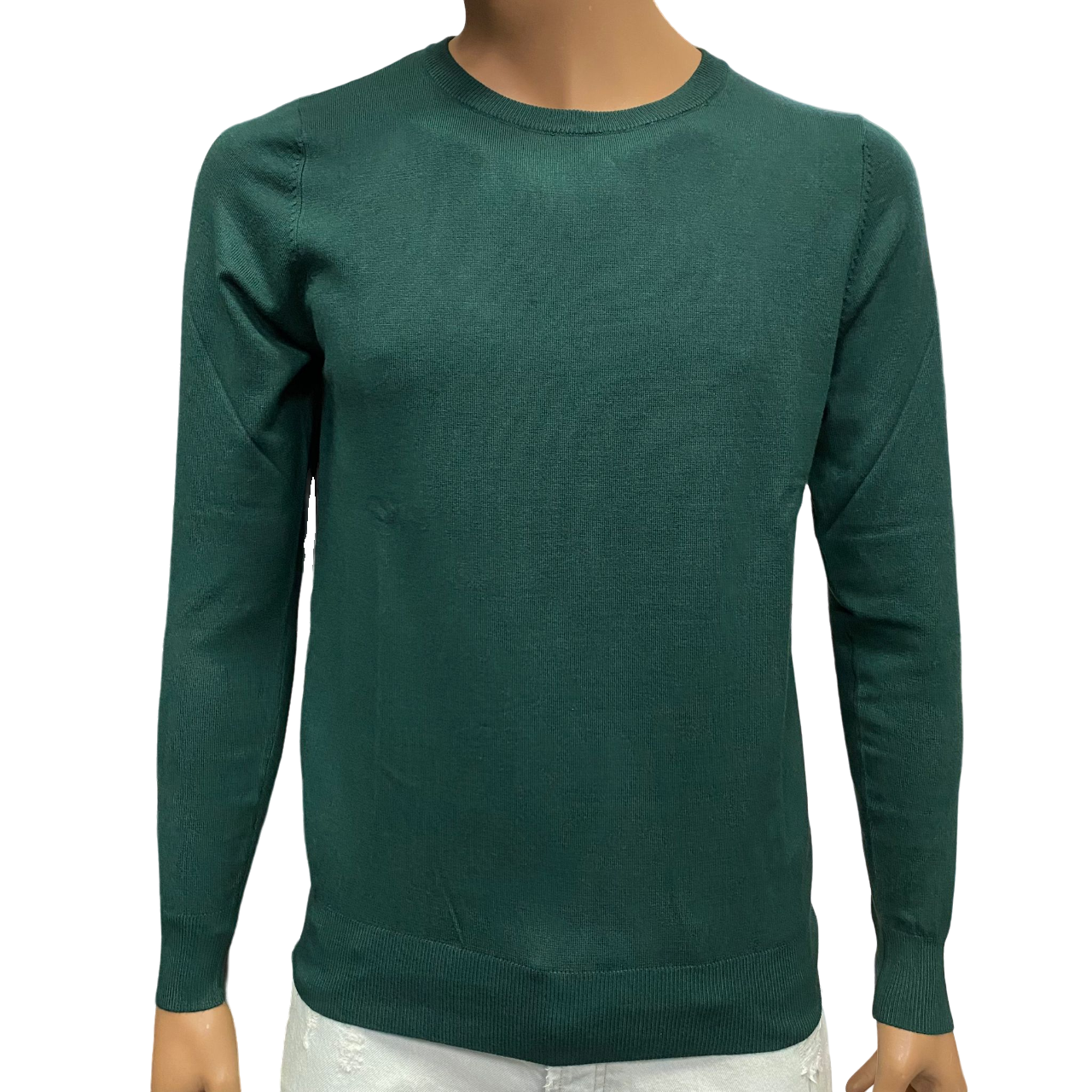 Trez maglia girocollo da uomo Manfred M48501 149 verde