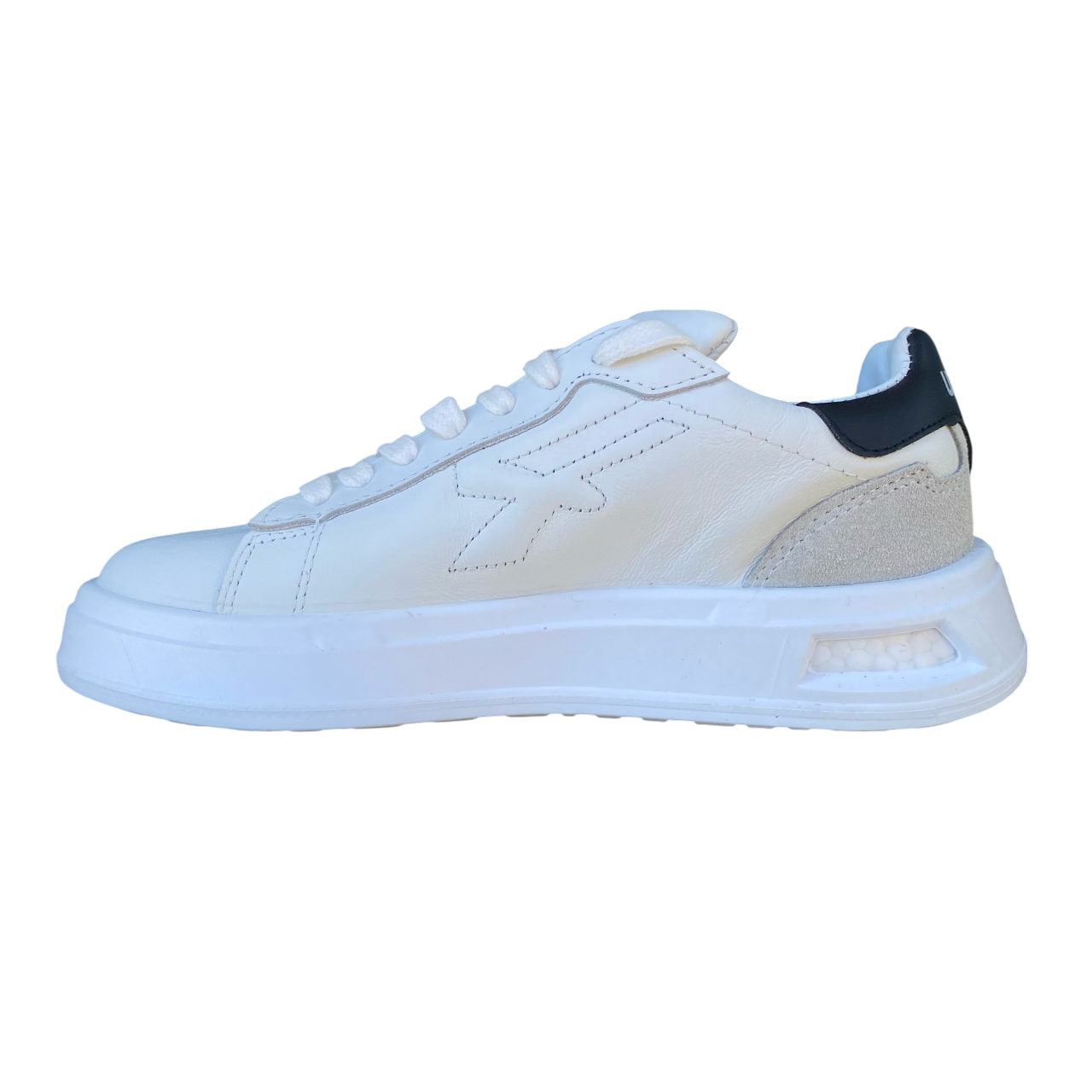 U.Power scarpa sneakers antiscivolo Hazel UB20049 bianco-nero1