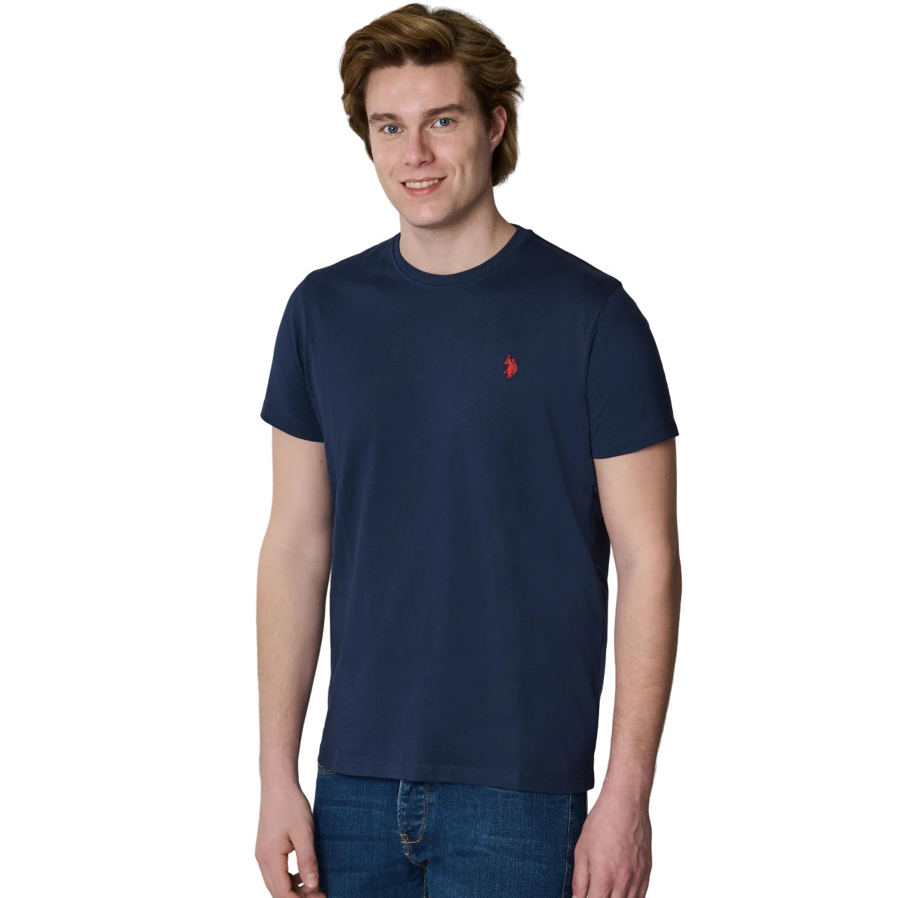 U.S. Polo Assen maglietta manica corta da uomo Mick 49351 EH33 179 blu