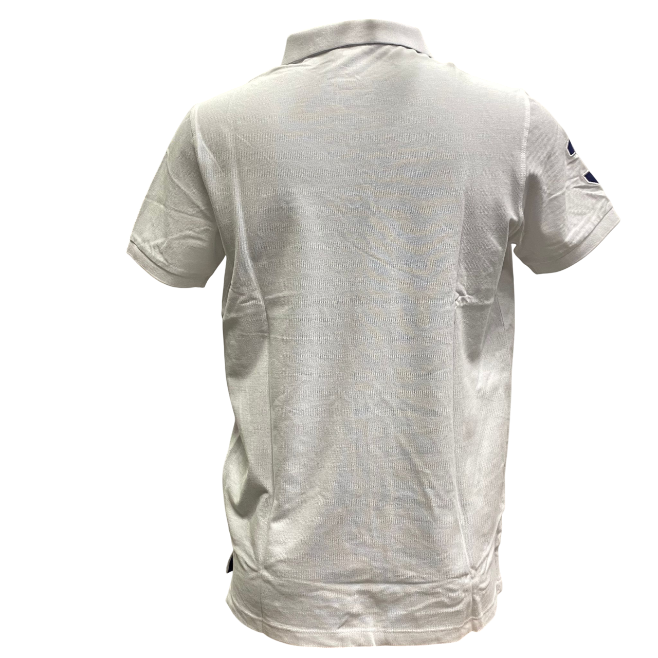 U.S.Polo Assn. Polo manica corta da uomo in cotone piquet con retrocollo a contrasto Kory US41197004 100 bianco