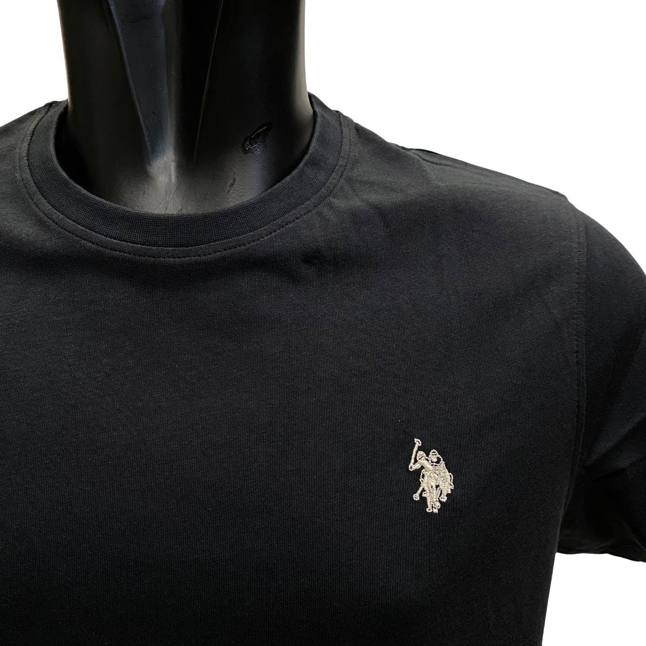 U.S. Polo Assn. maglietta manica corta da uomo in cotone Mick US41154004 199 nero