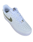Nike FJ4146-116 Air Force 1 '07 Bianco-Verde - Sneakers Uomo Iconiche