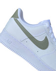 Nike FJ4146-116 Air Force 1 '07 Bianco-Verde - Sneakers Uomo Iconiche