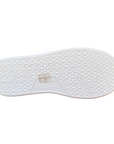 Valleverde scarpa sneakers da donna con applicazioni sui lacci 35103 bianco-oro