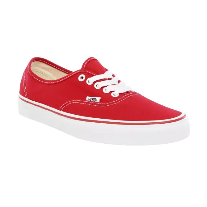 Vans Authentic VN0EE3RED adult sneakers shoe red