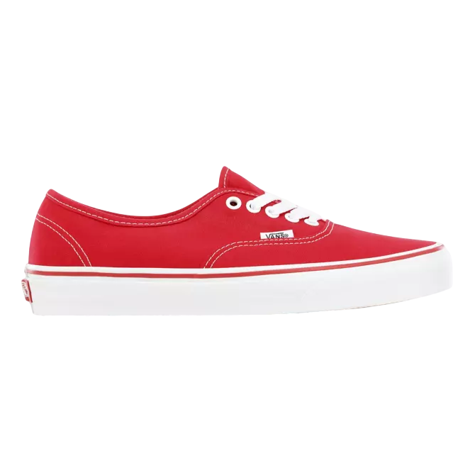 Vans Authentic VN0EE3RED adult sneakers shoe red