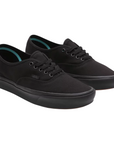 Vans Comfycush Authentic nere unisex, modello VN0A3WM7VND con suola ComfyCush e battistrada waffle - frontale