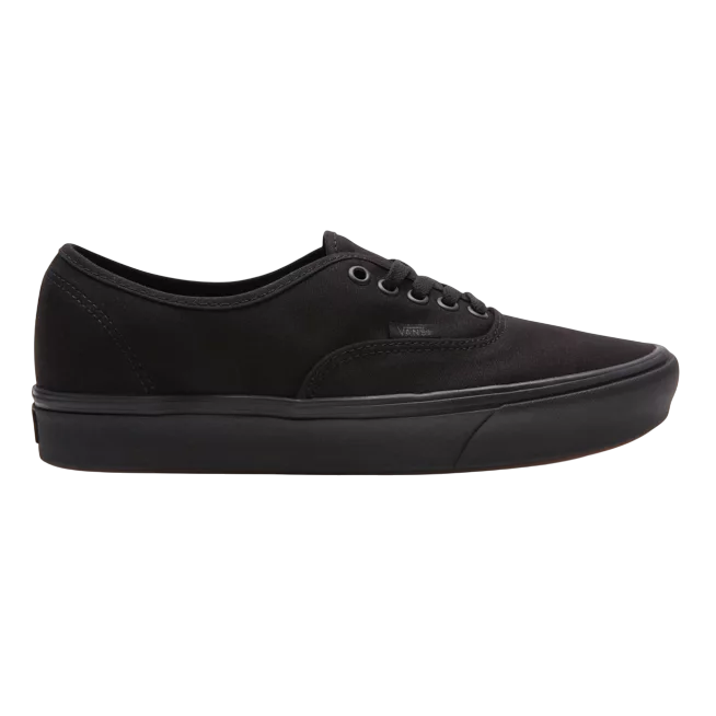 Vans Comfycush Authentic nere unisex, modello VN0A3WM7VND con suola ComfyCush e battistrada waffle - esterno
