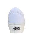 Sneakers Vans Ward Platform bianche in canvas con suola rialzata, modello VN0A3TLC0RG1 per donna