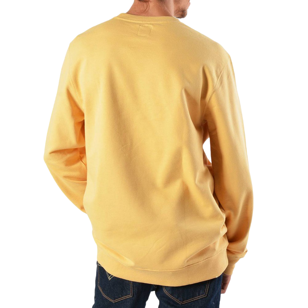 Vans felpa girocollo e logo in rilievo V00YX0M8Q ochre