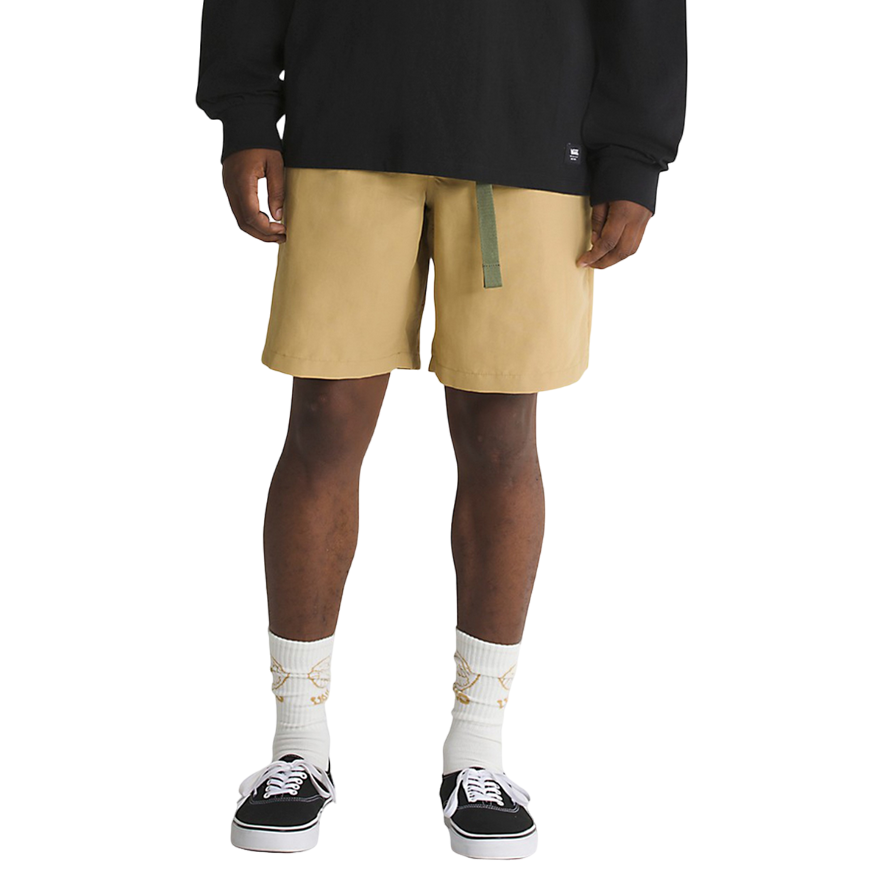 Vans pantaloncino in nylon da uomo Range Loose 50,8 cm VN000G6V5QJ1 beige