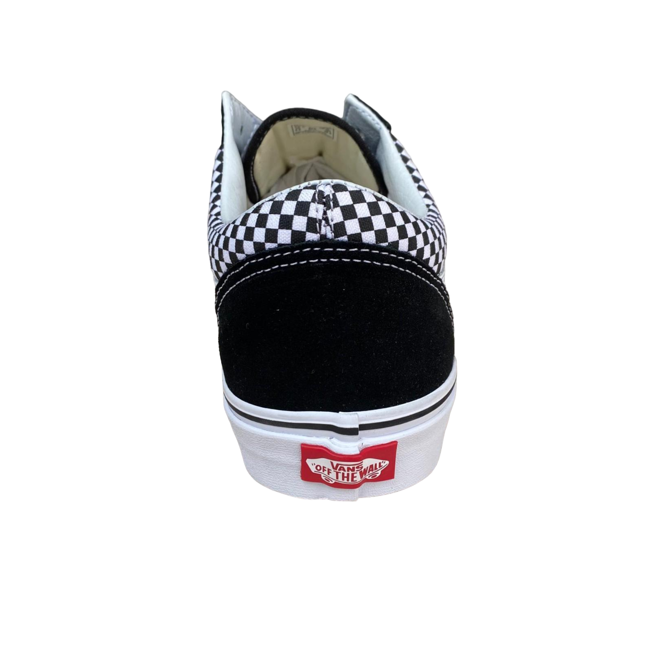 Vans Old Skool checked men's sneakers shoe VN0A38G1Q9B black-white