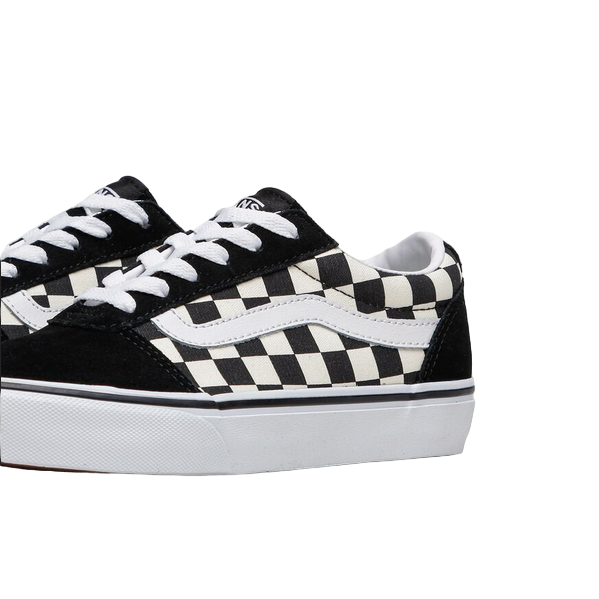 Vans checked sneakers for adults Ward VN0A3IUN5GX1 black white
