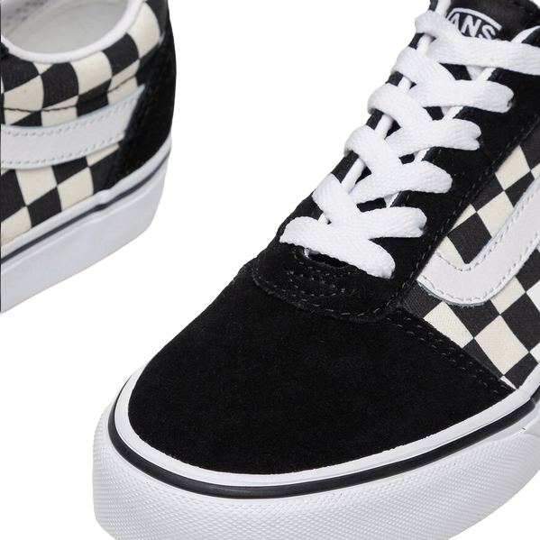 Vans checked sneakers for adults Ward VN0A3IUN5GX1 black white