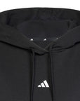 Adidas Felpa da donna cappuccio Essentials Small Logo Feel Cozy JN1861 nero