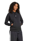 Adidas Felpa da donna cappuccio Essentials Small Logo Feel Cozy JN1861 nero