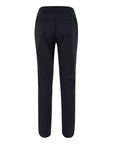 Yes Zee Pantalone Donna Chinos in Punto Milano 1016 P378 CE00 nero - Vista Posteriore