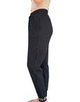 Yes Zee Pantalone Donna In Punto Milano 1115 P381 0801 Nero - Vista Laterale